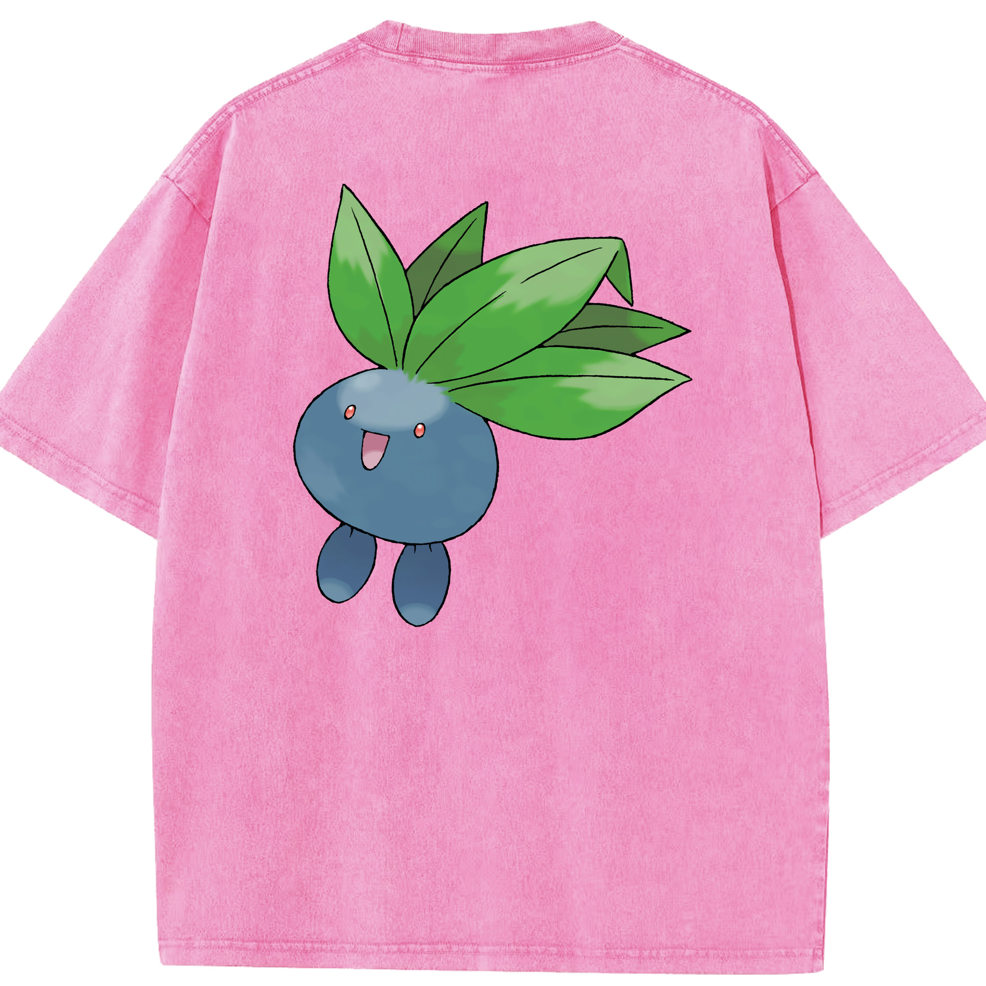 （画像用） ポケットモンスター Pokémon 綿100% ヴィンテージ風 半袖Tシャツ（背面プリント）